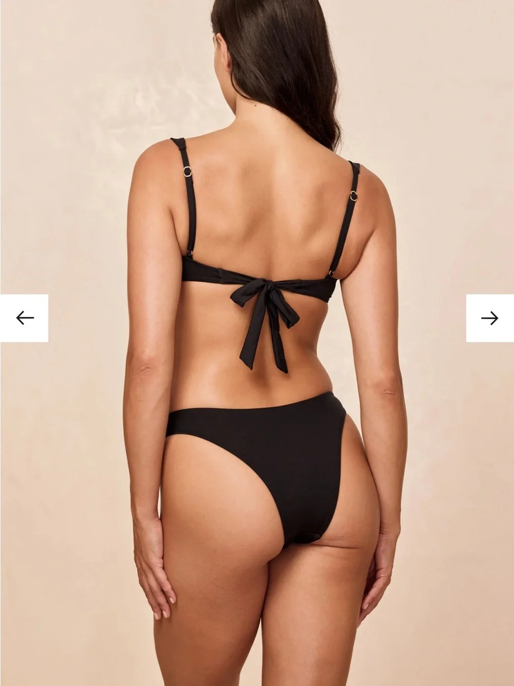 Monday Swimwear Byron Bottom - Black